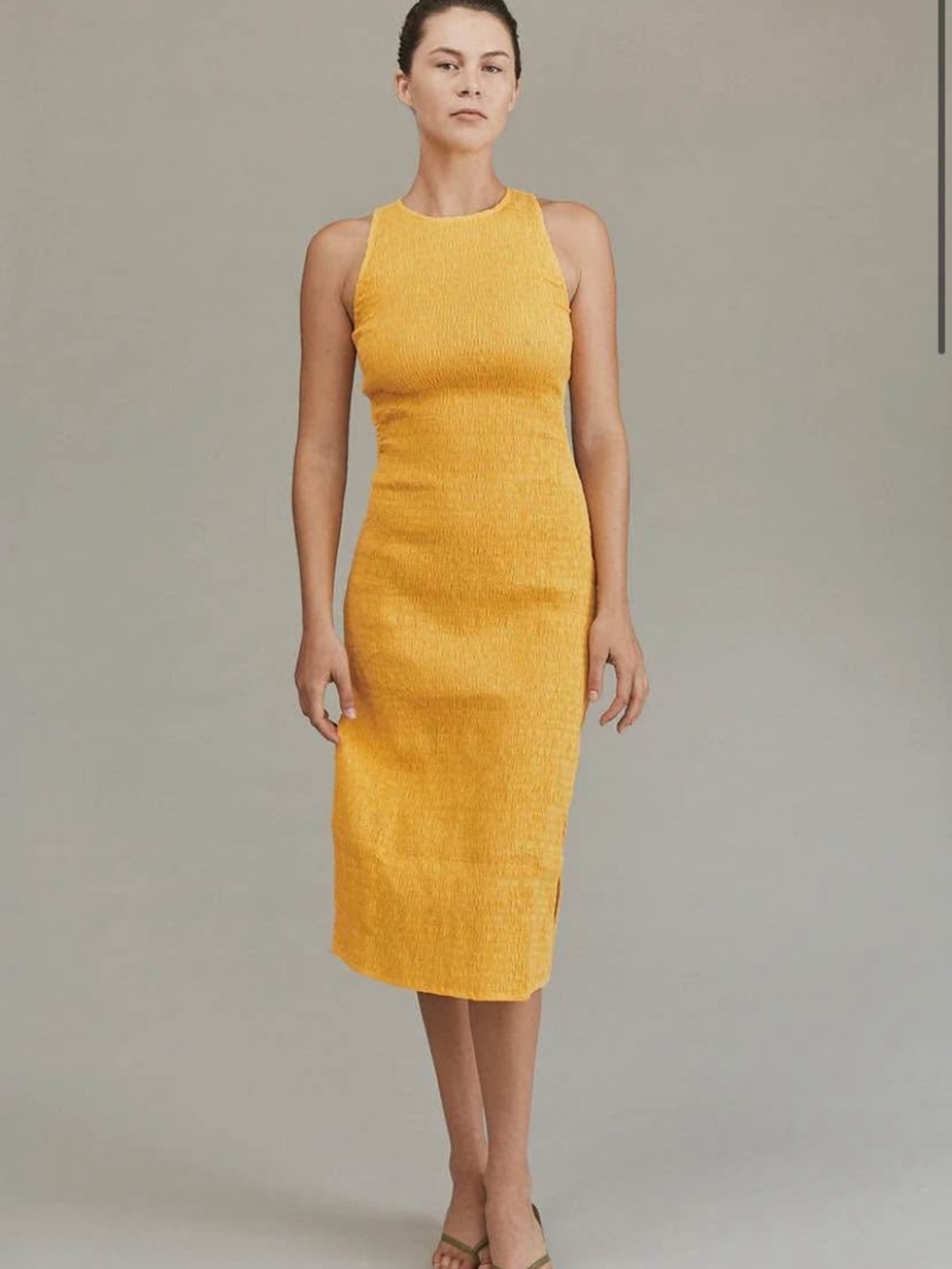 Acacia swimwear Ribbed Midi LOA Dress
